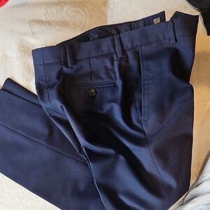Boy's Navy Blue Pants From Brooksbrothers